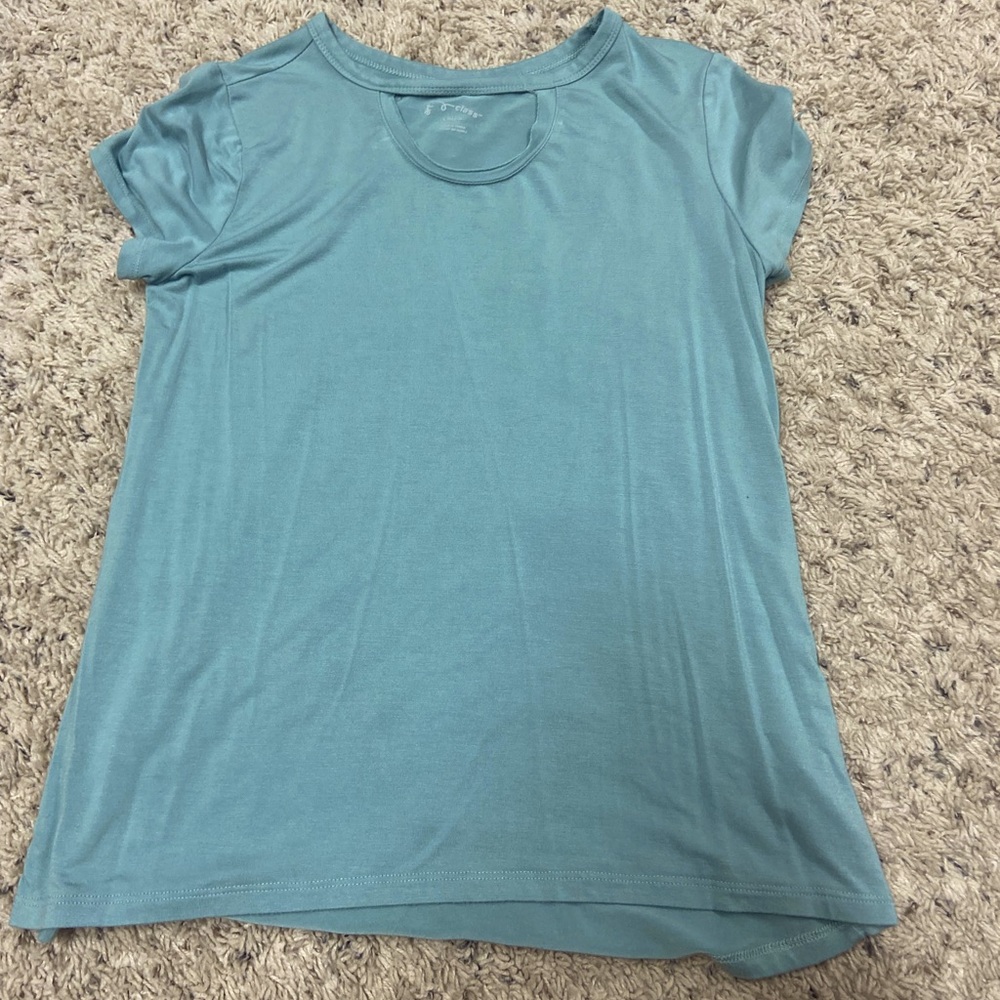 seige green blouse